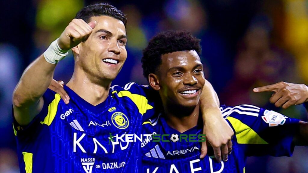 Ronaldo Explode: Topping the Saudi Goal Charts with 2 Goals Against Al Khaleej. 3 20250121 232401