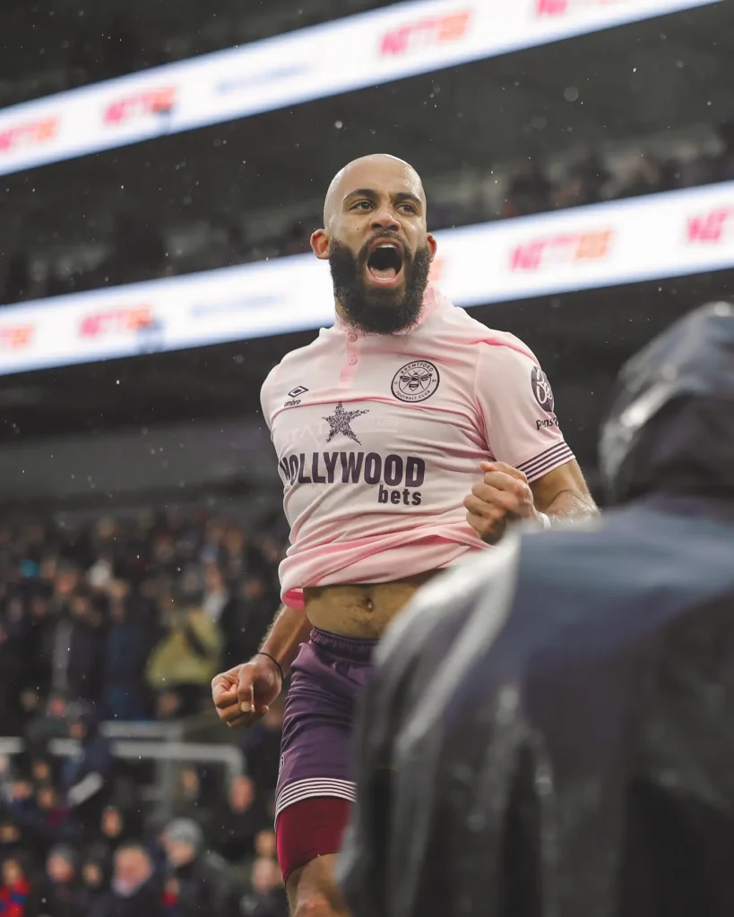 EXCLUSIVE: Unveiling the 7 Contenders for January's Premier League Player of the Month Award! 7 Bryan Mbeumo Hero moment