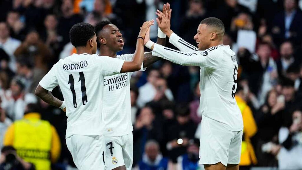 Madrid Players all Smiles