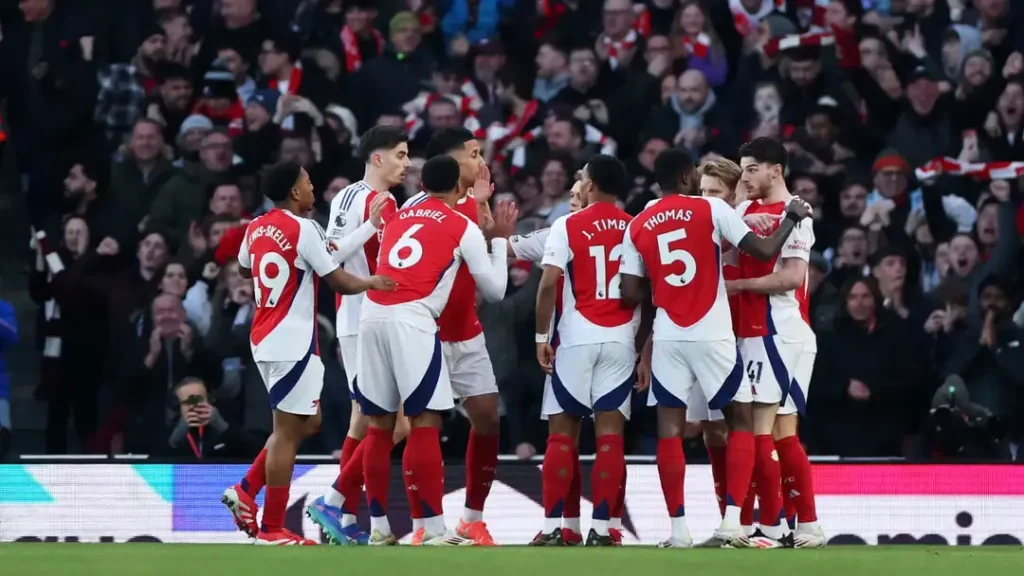 Erling Haaland Humbled: Arsenal's Wonderkid Myles Lewis-Skelly Shines in Dominant Win Over Man City. 4 Arsenal Players Being Joyful