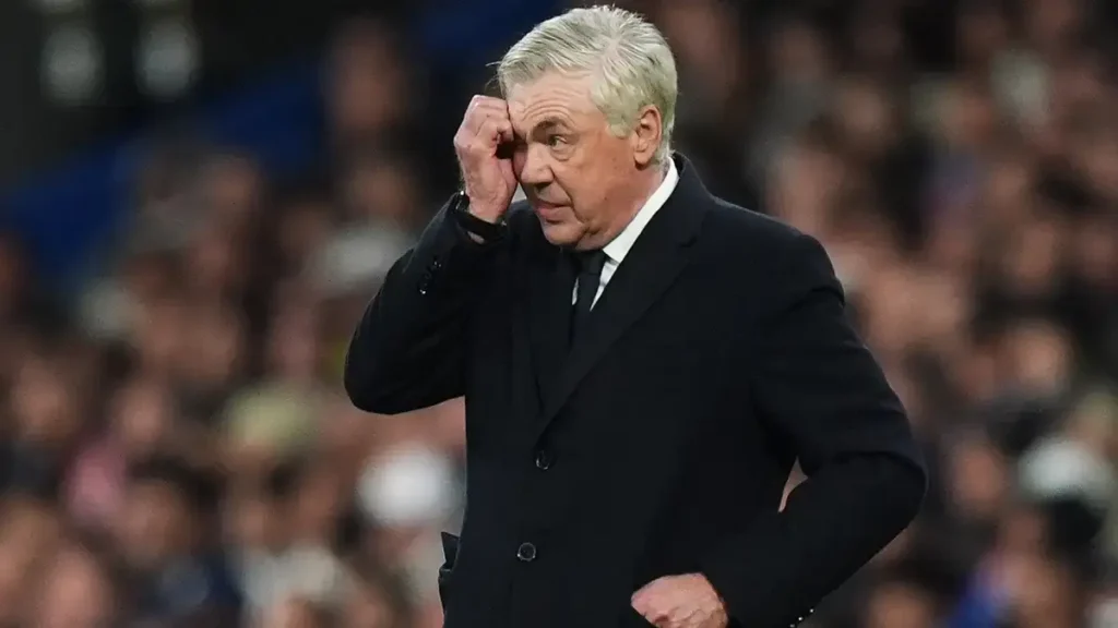 6 Unstoppable Reasons Why Man City Can Crush Real Madrid in the Champions League Showdown 3 Ancelotti's disappointed look