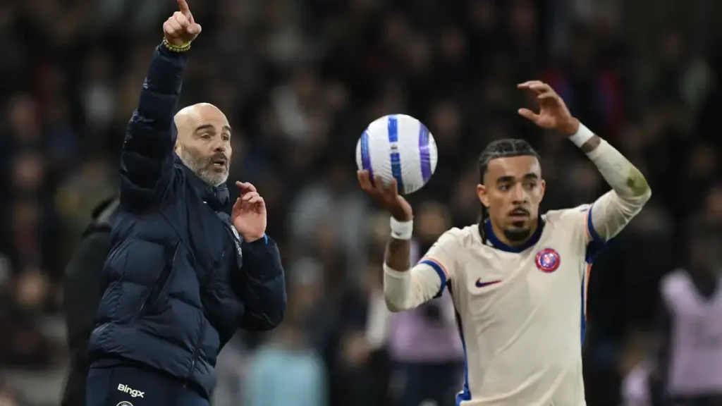 Aston Villa's Late Surge Stuns Chelsea: A Tale of Missed Opportunities and Costly Errors 3 Enzo Maresca