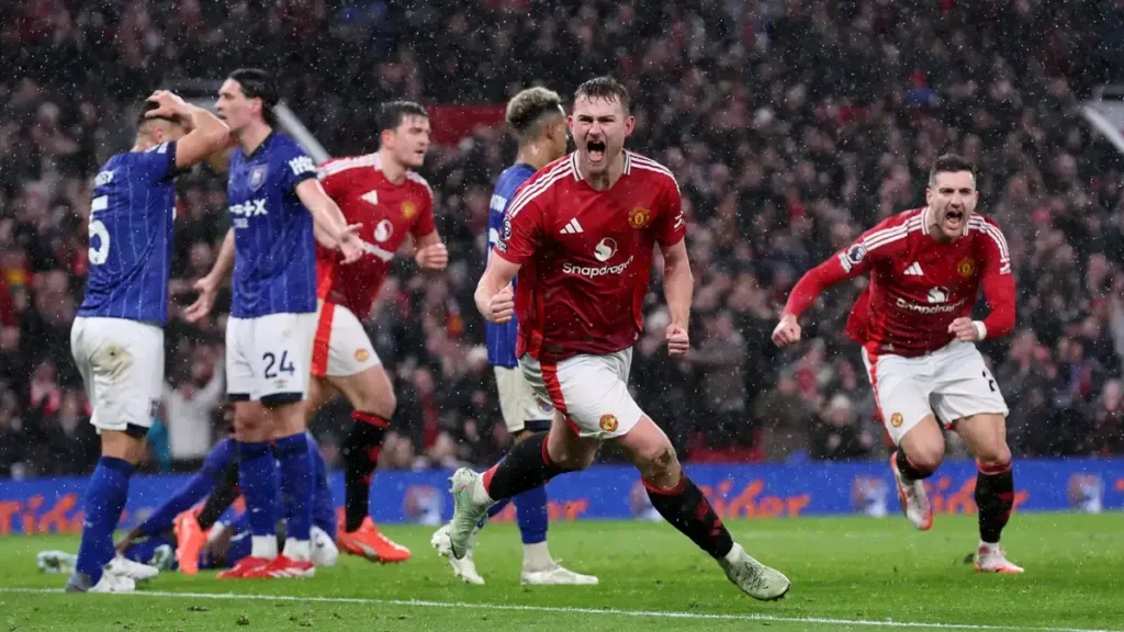Heroic Harry Maguire Rescues Manchester United in Thrilling Victory Over Ipswich Town 1 Man Utd's Equalizer