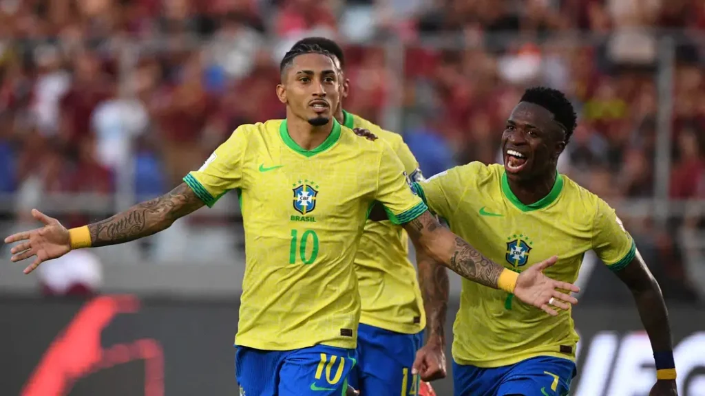 Brazil's Dynamic Duo: How Vinicius Junior and Raphinha Are Poised to Lead the Selecao to 2026 World Cup Glory 2 Raphinha