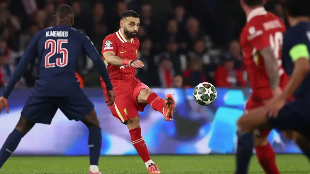 Salah Against  PSG Defense 