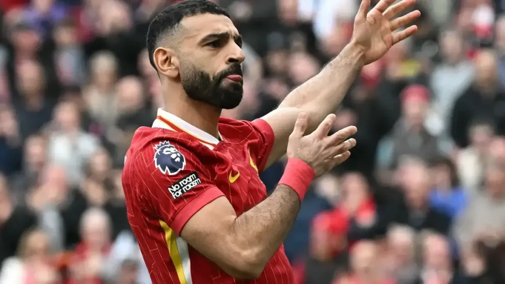 Salah's 2nd Second goal celebration 