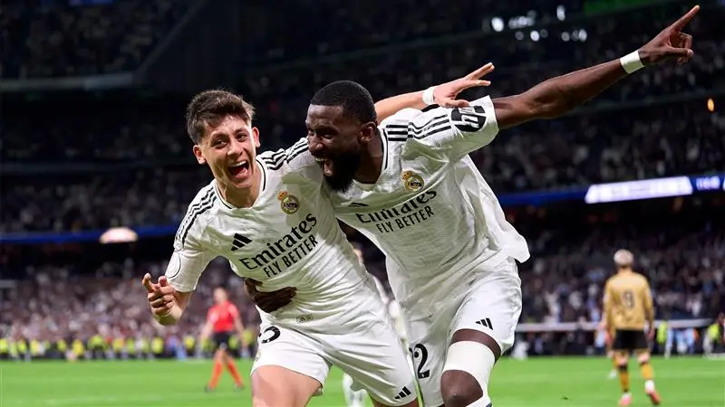 Antonio Rüdiger's Heroics Propel Real Madrid to Copa del Rey Final 1 Antonio Rüdiger Goal celebration