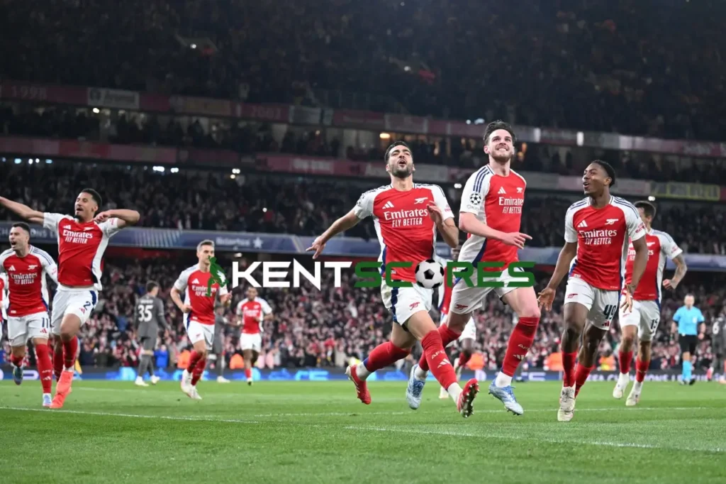 Rice Shatters Real Madrid’s Hopes: Arsenal’s Glorious Night Ignites Title Dreams! 9 20250409 071619
