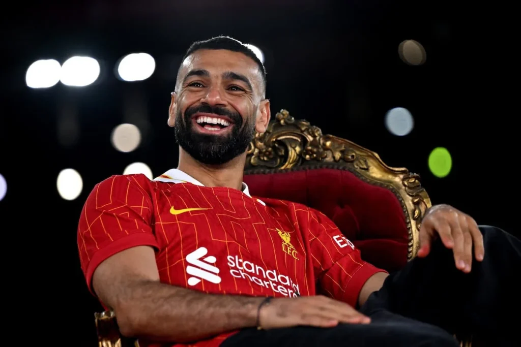 Salah & Van Dijk Sign On: Liverpool’s Title Dream Soars! 2 SALAH ON HIS THRONE