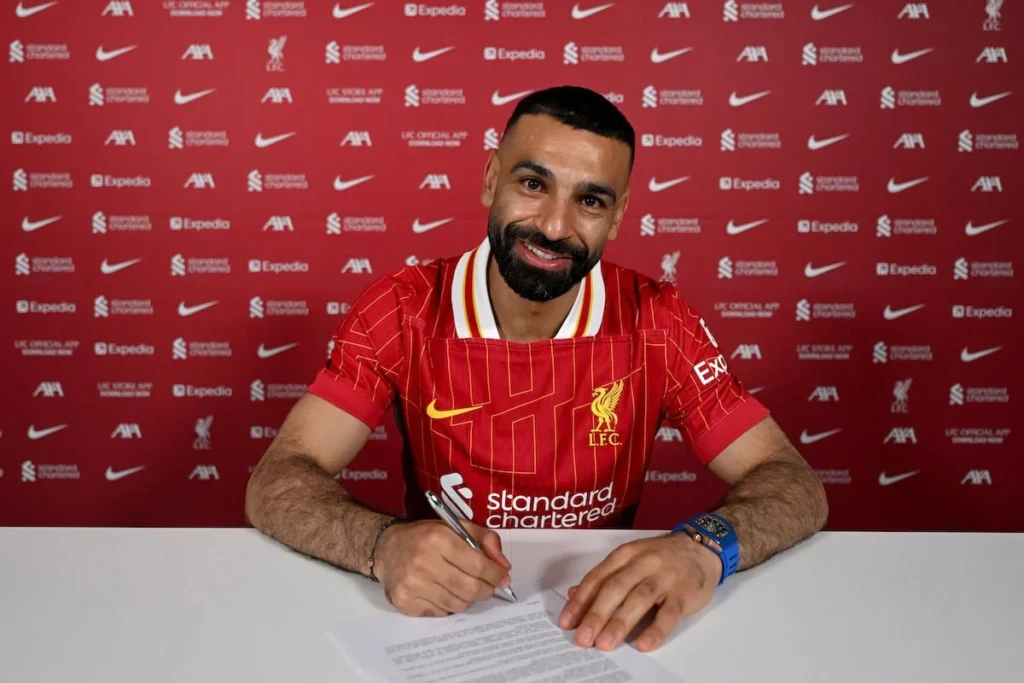 Salah & Van Dijk Sign On: Liverpool’s Title Dream Soars! 1 MOHAMED SALAH CONTRACT RENEWAL